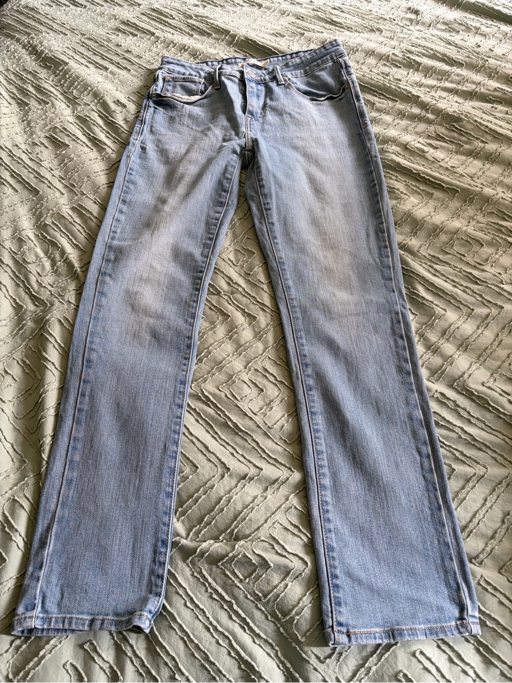 Levi's Light Wash Women's Straight-Leg Jeans